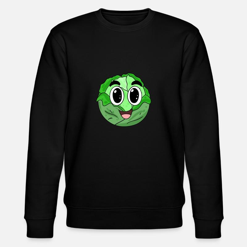 Süßer Kohl - Stanley/Stella Unisex Bio-Sweatshirt CHANGER  - Schwarz