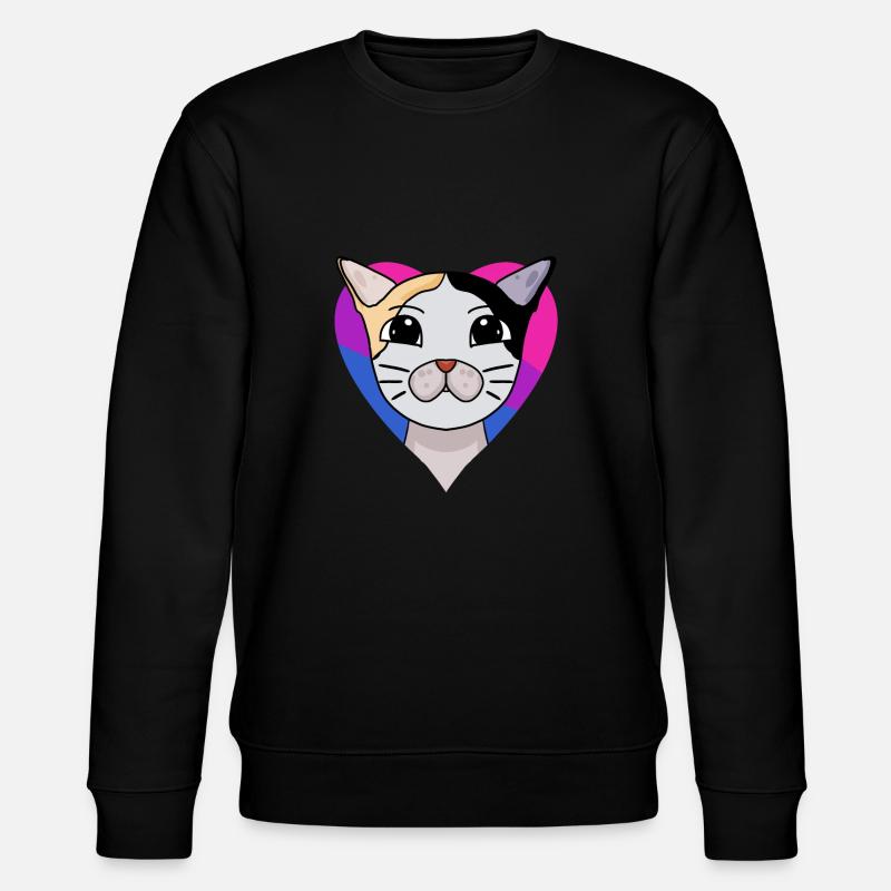 Cadeau bisexuel japonais Bobtail Cat - Sweat bio CHANGER Stanley/Stella Unisexe - noir