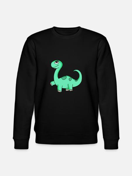 Dinosaurier Motiv - Stanley/Stella Unisex Bio-Sweatshirt CHANGER - Schwarz