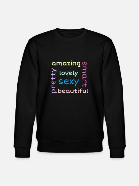 Description - Stanley/Stella Unisex Bio-Sweatshirt CHANGER  - Schwarz