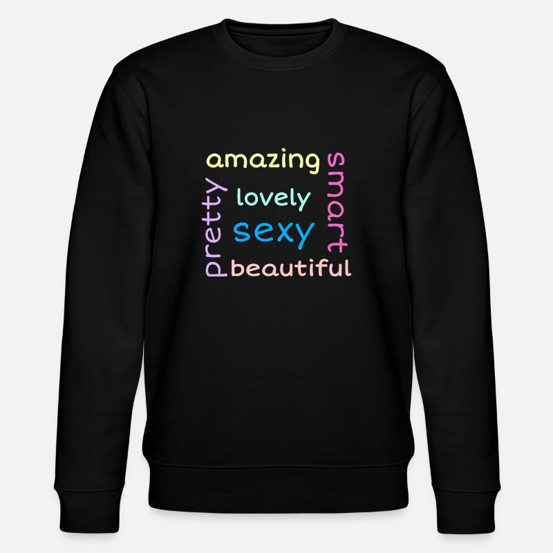 Description - Stanley/Stella Unisex Bio-Sweatshirt CHANGER - Schwarz