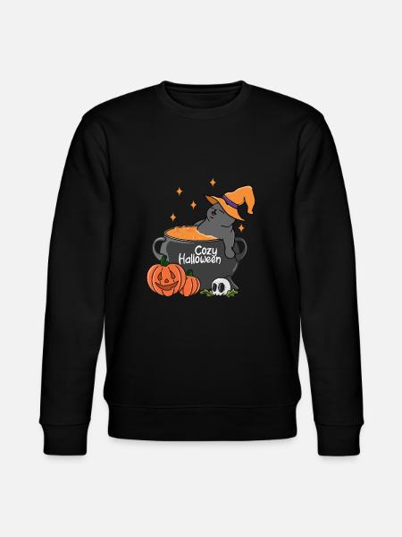 Cozy Halloween - Stanley/Stella CHANGER Unisex Organic Sweatshirt - black