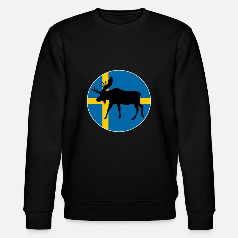 Elk Sweden - Stanley/Stella CHANGER Unisex Organic Sweatshirt - black