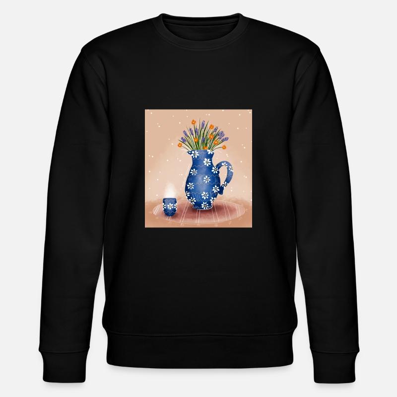 Thé aux fleurs - Sweat bio CHANGER Stanley/Stella Unisexe - noir