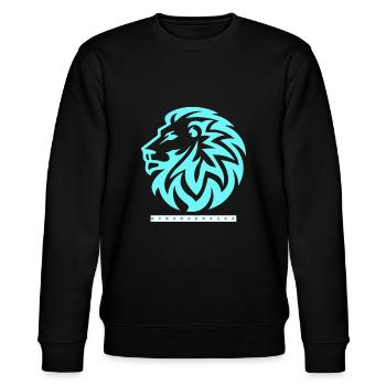 NimrodEmpire 2 1 - Stanley/Stella Unisex Bio-Sweatshirt CHANGER  - Schwarz - Vorne - Nik (191cm) & Marisol (170cm)