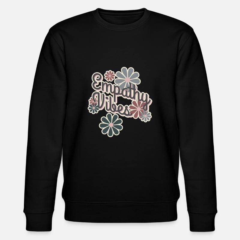 Empathy Vibes - Stanley/Stella CHANGER Unisex Organic Sweatshirt - black