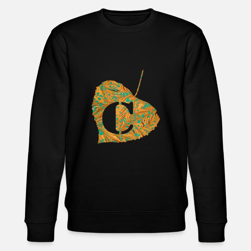 Feuille E 95 C - Sweat bio CHANGER Stanley/Stella Unisexe - noir