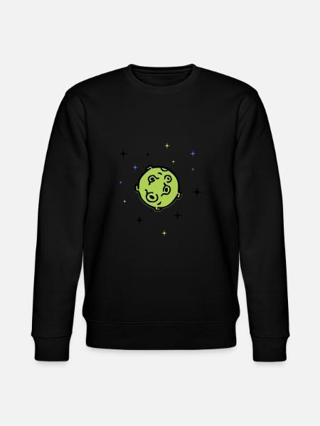 planet - Stanley/Stella CHANGER Unisex Organic Sweatshirt - black