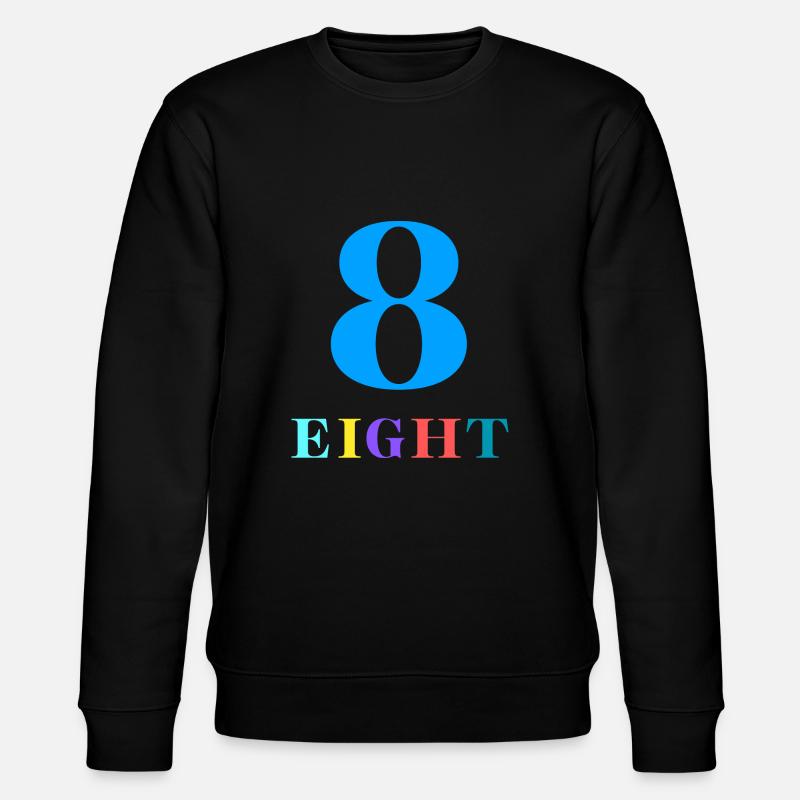Eight-8e anniversaire - Sweat bio CHANGER Stanley/Stella Unisexe - noir