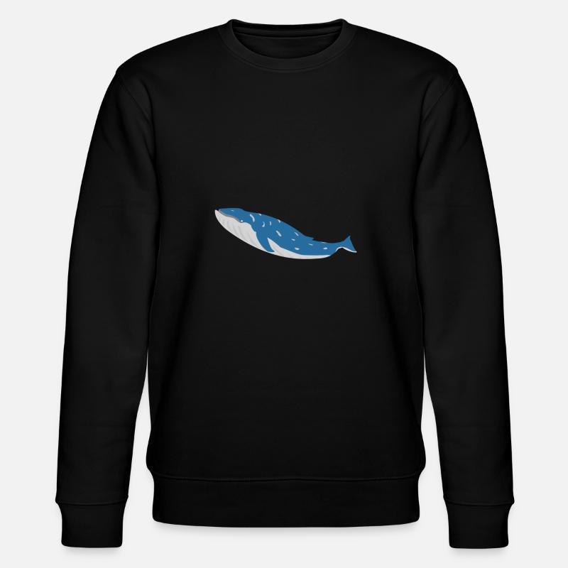 blauwal - Stanley/Stella Unisex Bio-Sweatshirt CHANGER  - Schwarz