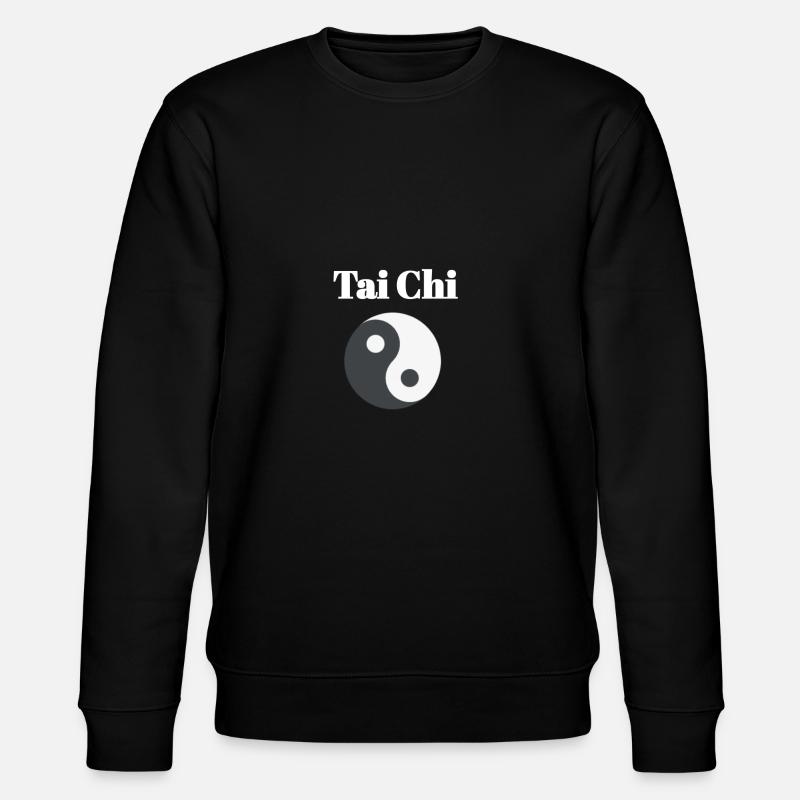 Tai Chi - Stanley/Stella Unisex Bio-Sweatshirt CHANGER  - Schwarz
