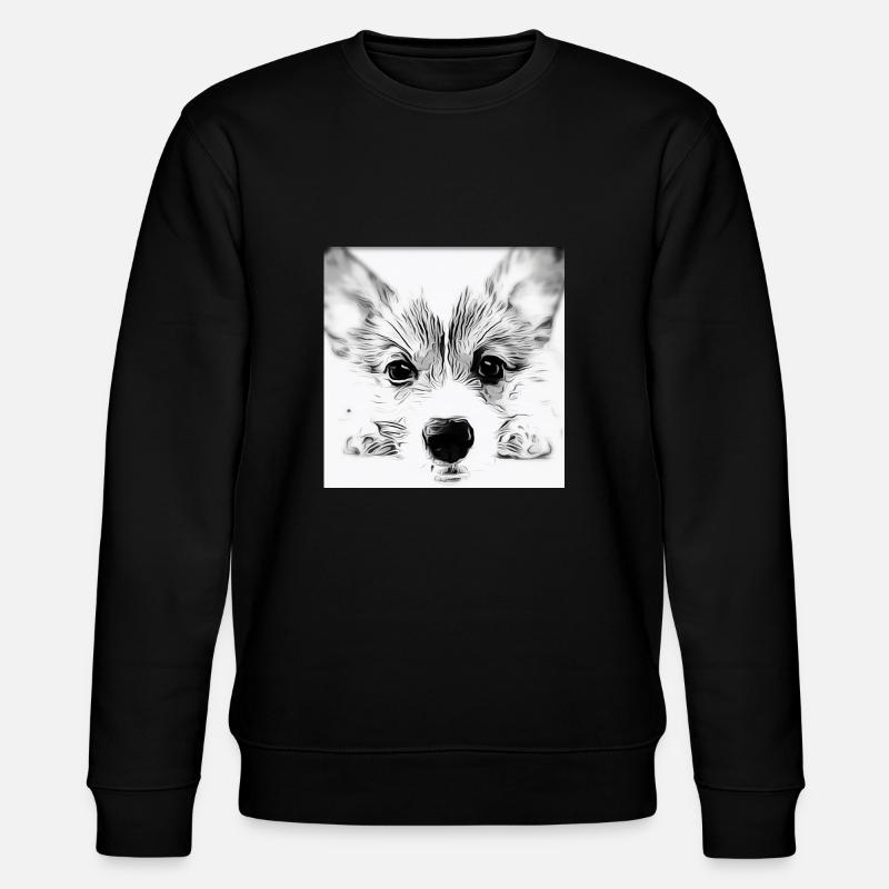 Chien mignon - Sweat bio CHANGER Stanley/Stella Unisexe - noir