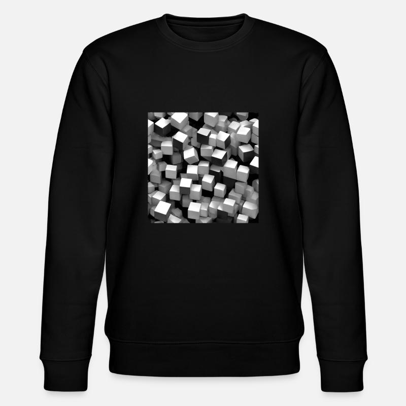 Blockdesign - Stanley/Stella Unisex Bio-Sweatshirt CHANGER  - Schwarz