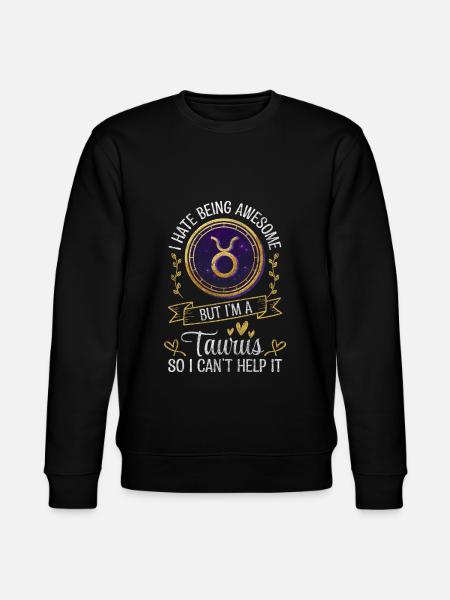 Zodiac element zodiac - Stanley/Stella CHANGER Unisex Organic Sweatshirt - black