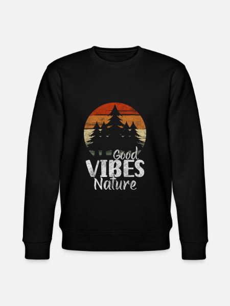 Tree Planet Hunter - Stanley/Stella CHANGER Unisex Organic Sweatshirt - black