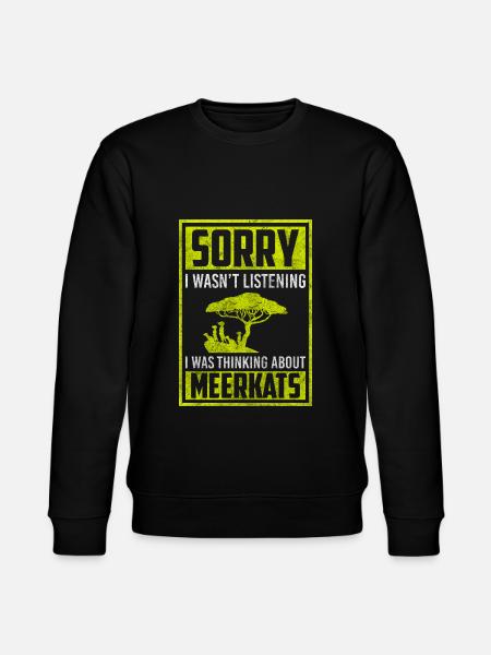 Wilderness transverse stripe mammal - Stanley/Stella CHANGER Unisex Organic Sweatshirt - black