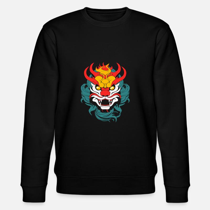 Année du Dragon 2024 - Sweat bio CHANGER Stanley/Stella Unisexe - noir