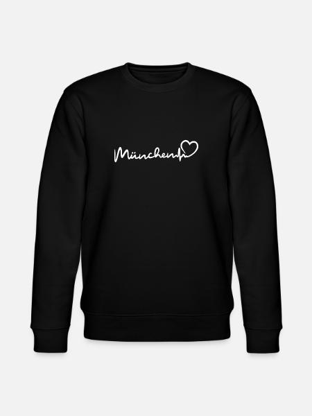 Munich Heartbeat - Stanley/Stella CHANGER Unisex Organic Sweatshirt - black