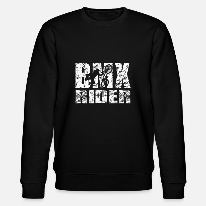 BMX - Stanley/Stella Unisex Bio-Sweatshirt CHANGER  - Schwarz