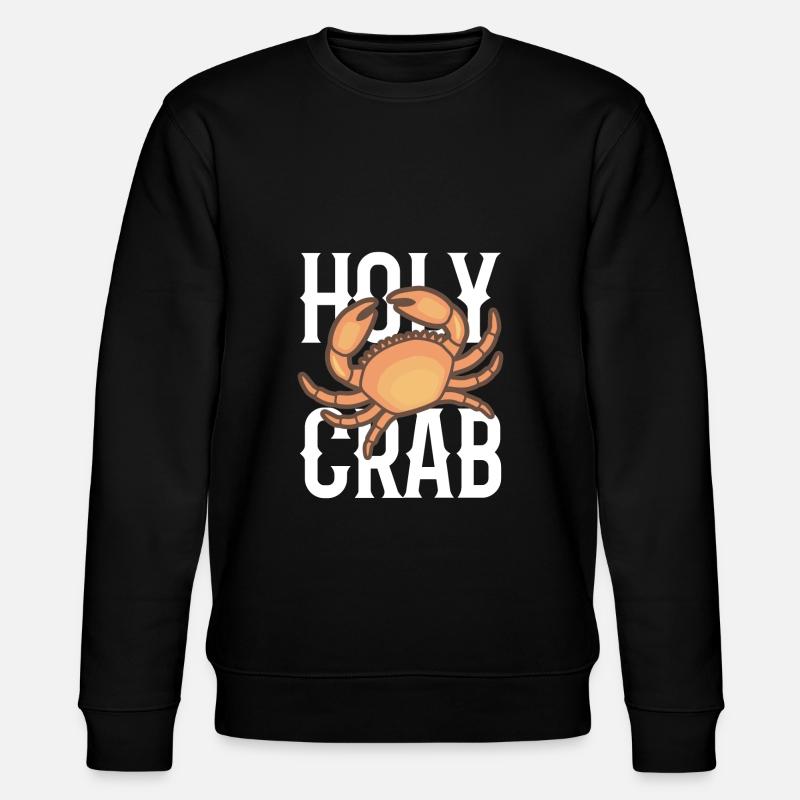 Crabe Holy Crab - Sweat bio CHANGER Stanley/Stella Unisexe - noir