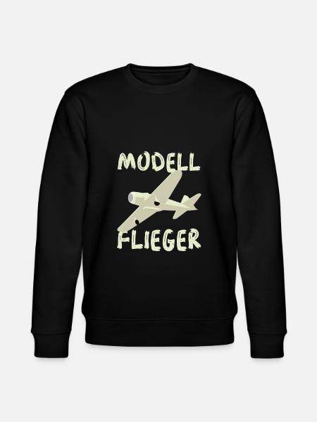 Modellflieger - Stanley/Stella Unisex Bio-Sweatshirt CHANGER  - Schwarz