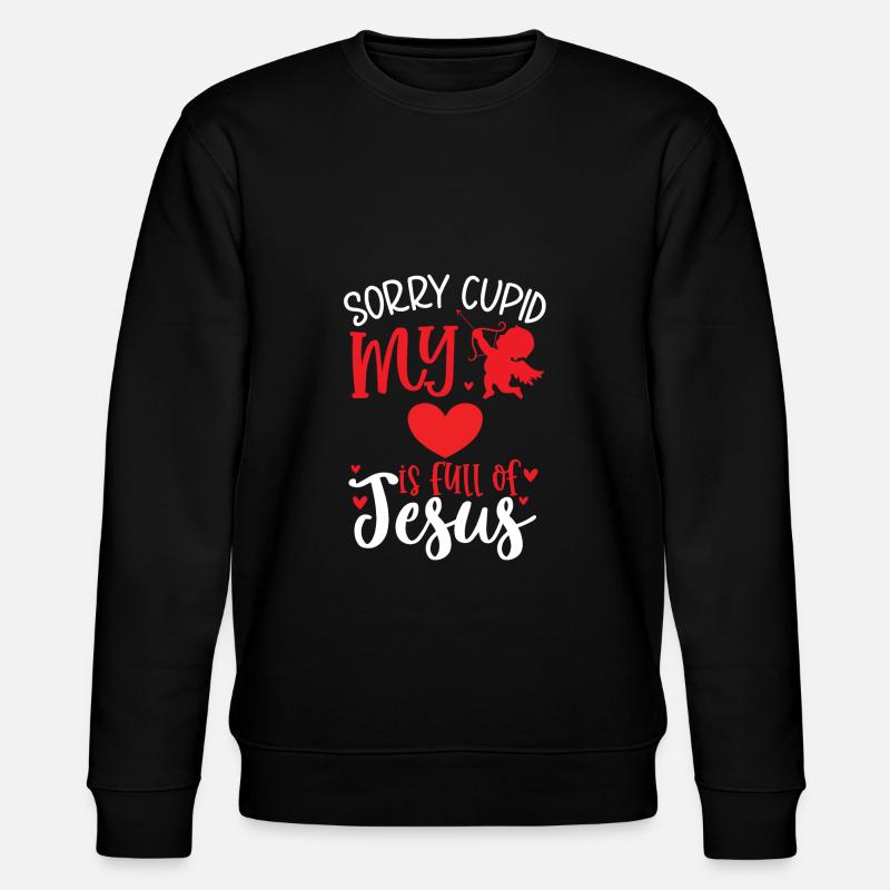 Kirche - Stanley/Stella Unisex Bio-Sweatshirt CHANGER  - Schwarz