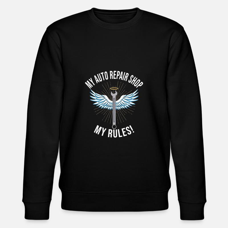 Mécanicien automobile - Sweat bio CHANGER Stanley/Stella Unisexe - noir