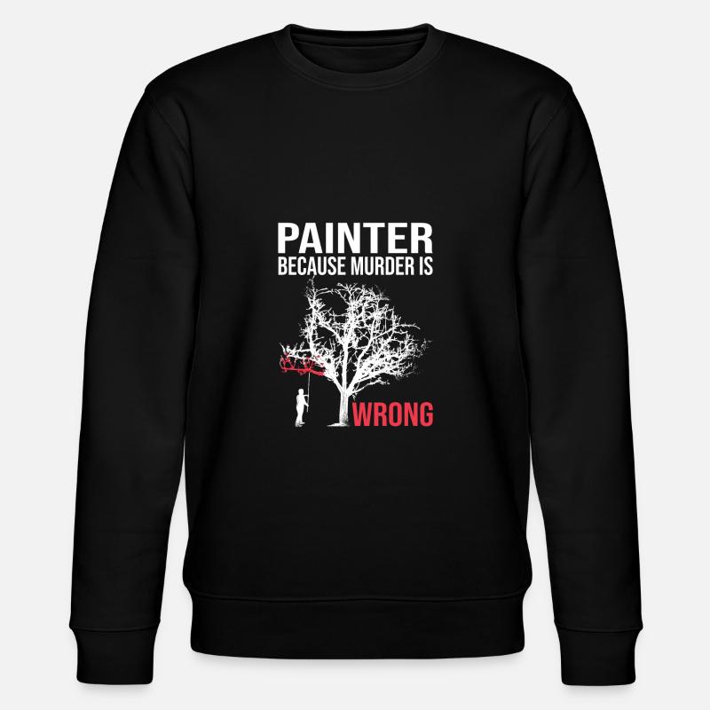 Painter - Stanley/Stella CHANGER Unisex Organic Sweatshirt - black