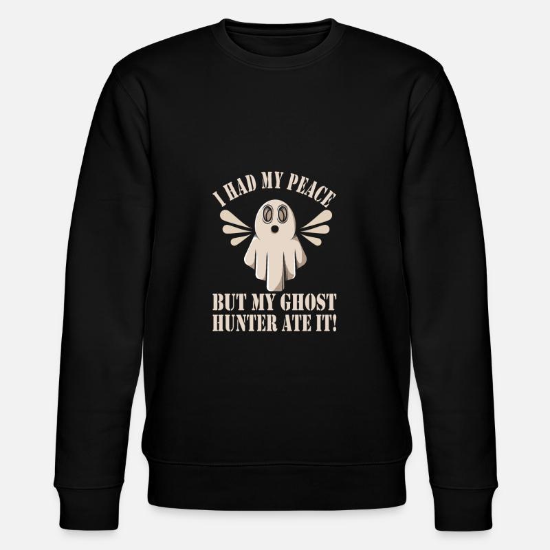 Geisterjäger - Stanley/Stella Unisex Bio-Sweatshirt CHANGER  - Schwarz