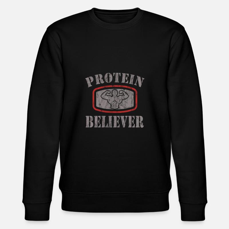 Bodybuilding - Stanley/Stella Unisex Bio-Sweatshirt CHANGER - Schwarz