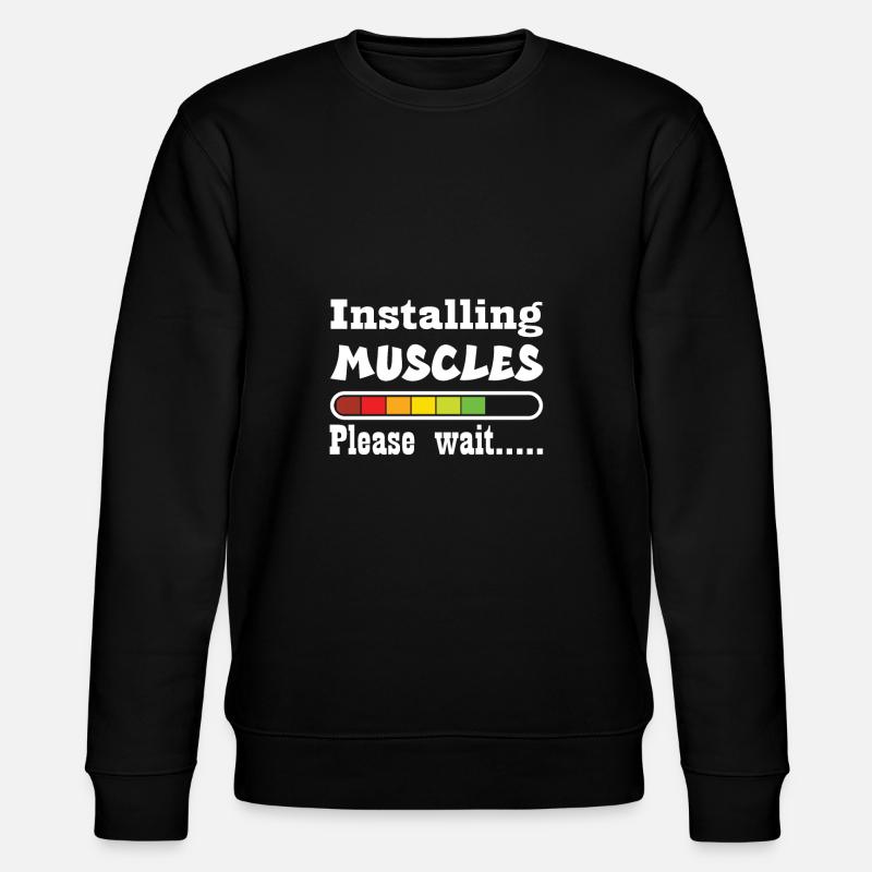 Culturisme - Sweat bio CHANGER Stanley/Stella Unisexe - noir