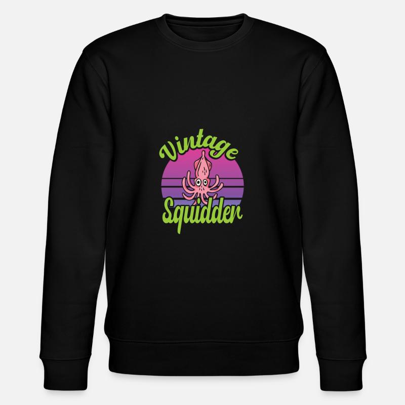 Oktopus - Stanley/Stella Unisex Bio-Sweatshirt CHANGER  - Schwarz