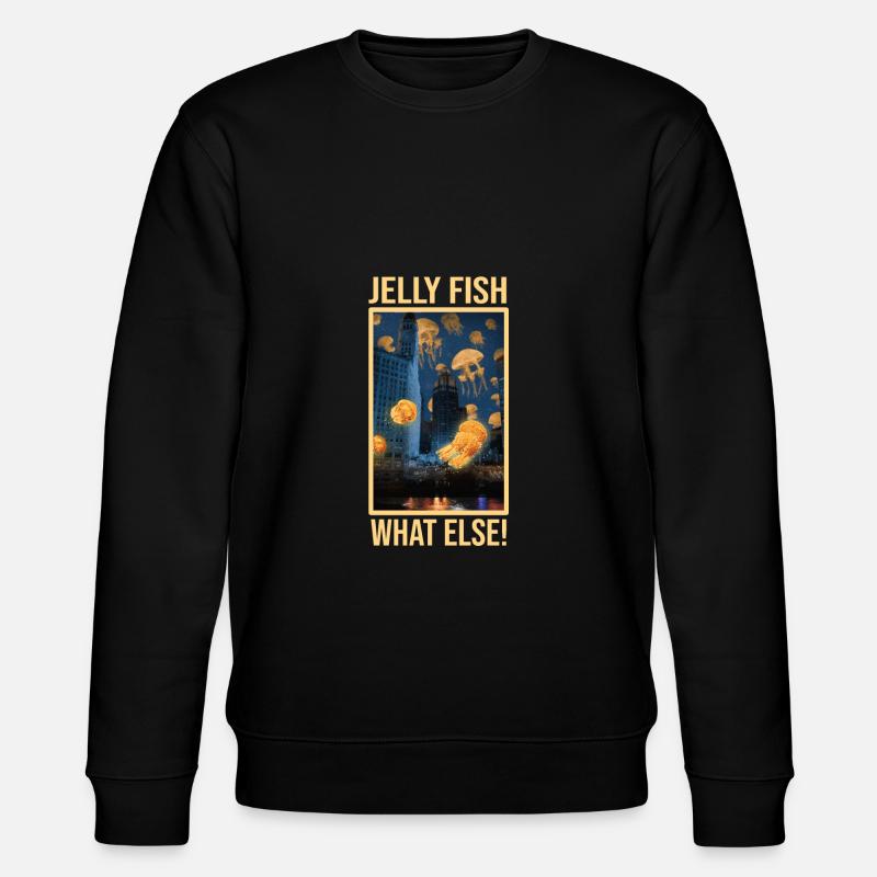 Jelly Whisperer - Stanley/Stella Unisex Bio-Sweatshirt CHANGER  - Schwarz