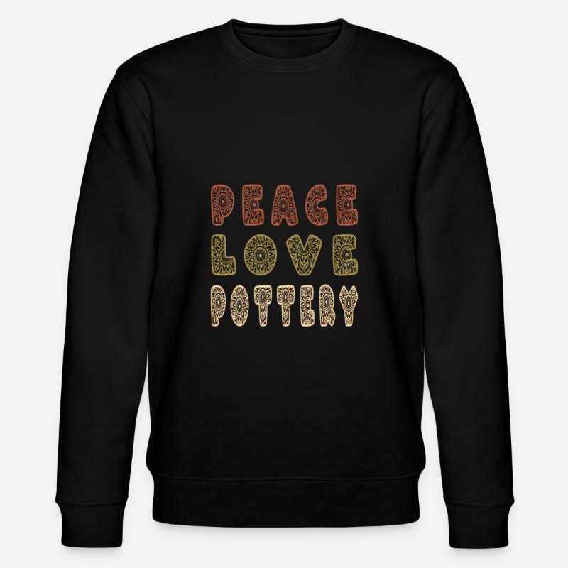 Make pottery - Stanley/Stella CHANGER Unisex Organic Sweatshirt - black