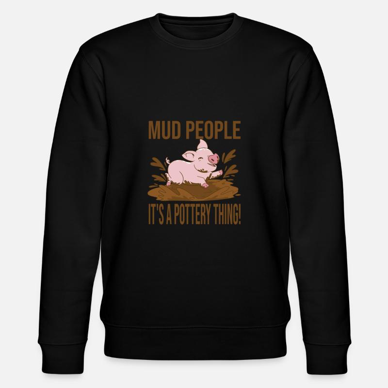 Make pottery - Stanley/Stella CHANGER Unisex Organic Sweatshirt - black