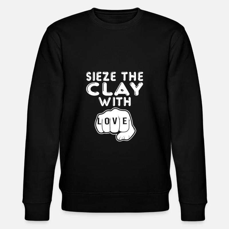 Make pottery - Stanley/Stella CHANGER Unisex Organic Sweatshirt - black