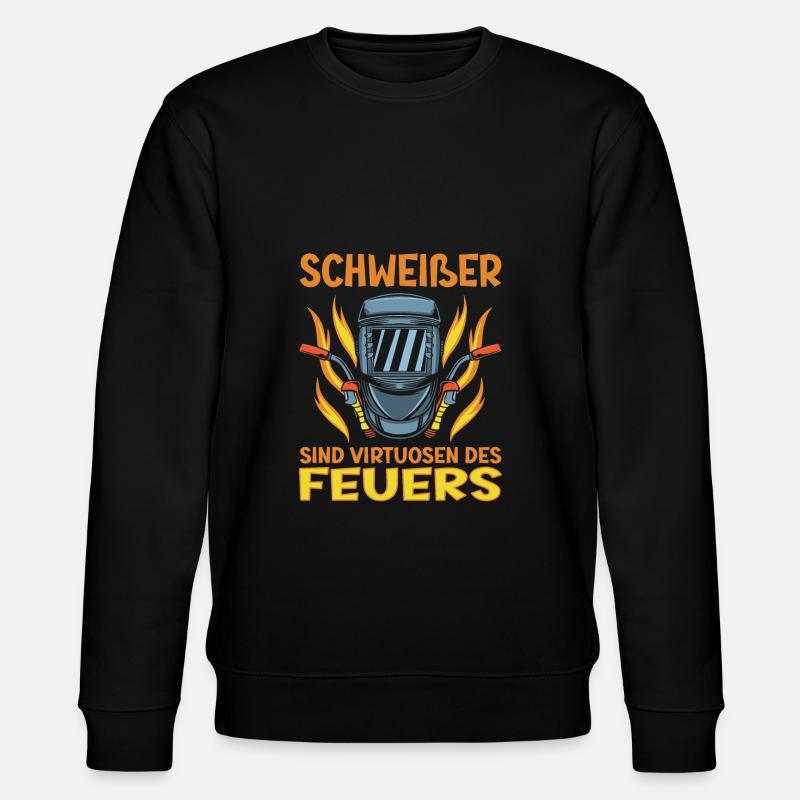 Schweißer - Stanley/Stella Unisex Bio-Sweatshirt CHANGER  - Schwarz