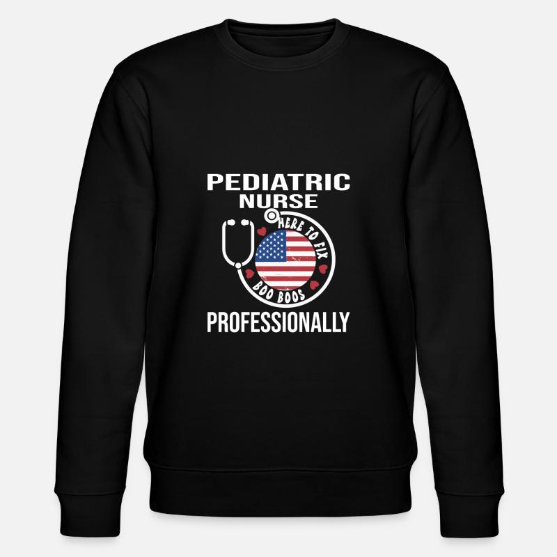 Infirmière pour enfants - Sweat bio CHANGER Stanley/Stella Unisexe - noir