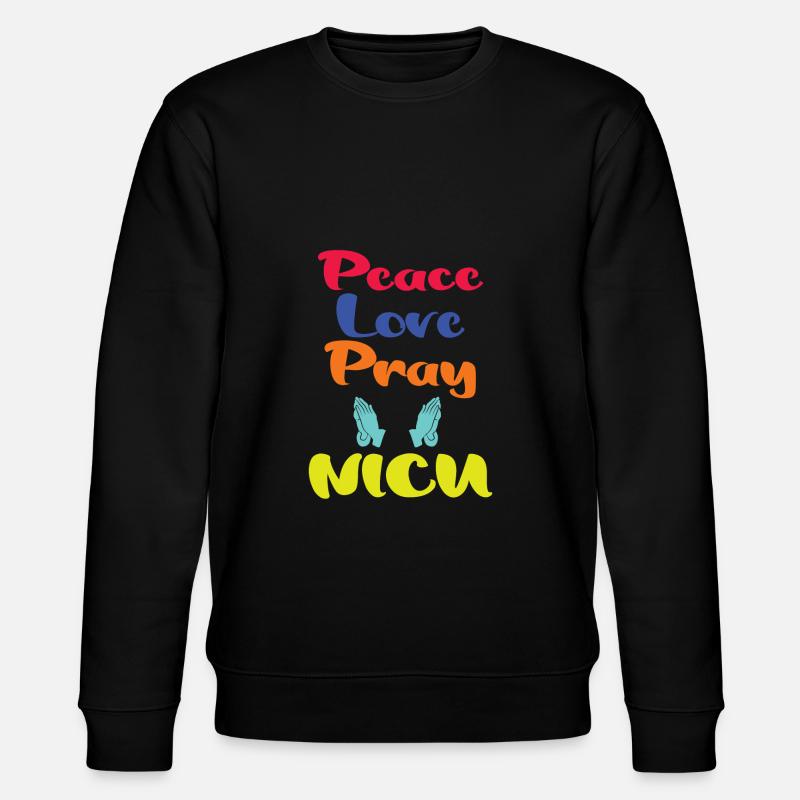 Kinder Krankenschwester - Stanley/Stella Unisex Bio-Sweatshirt CHANGER  - Schwarz