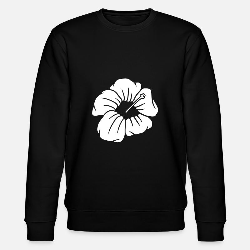 Fleur - Sweat bio CHANGER Stanley/Stella Unisexe - noir