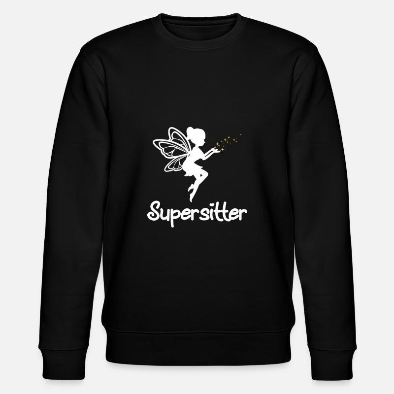 Babysitter - Stanley/Stella Unisex Bio-Sweatshirt CHANGER  - Schwarz