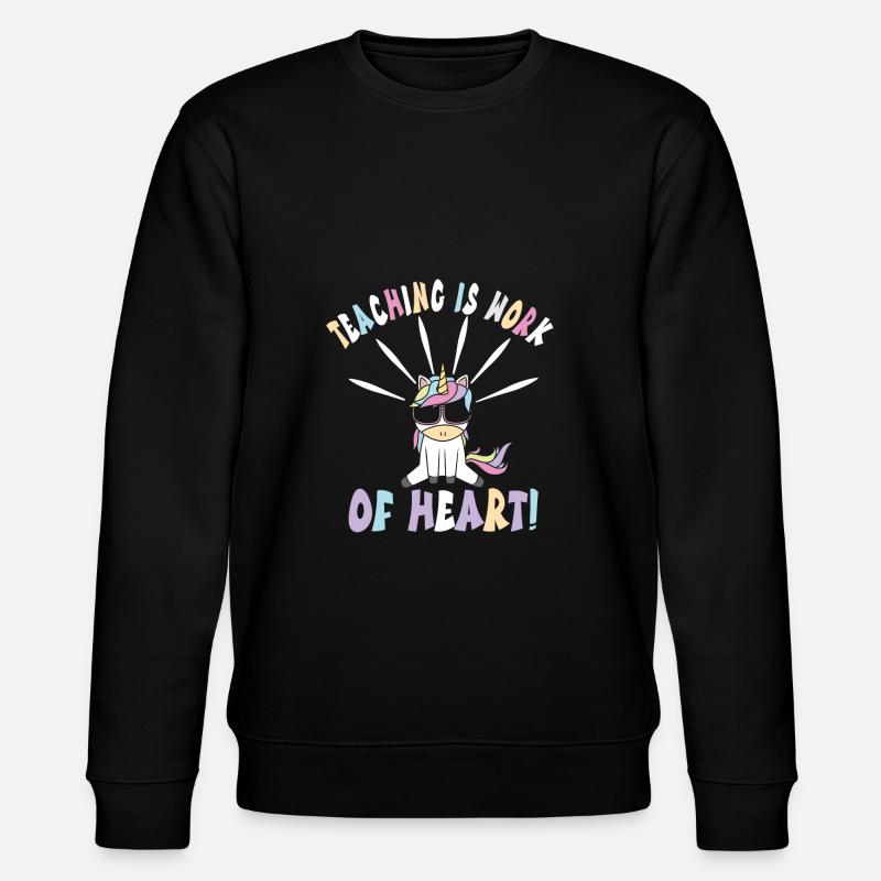 École maternelle - Sweat bio CHANGER Stanley/Stella Unisexe - noir