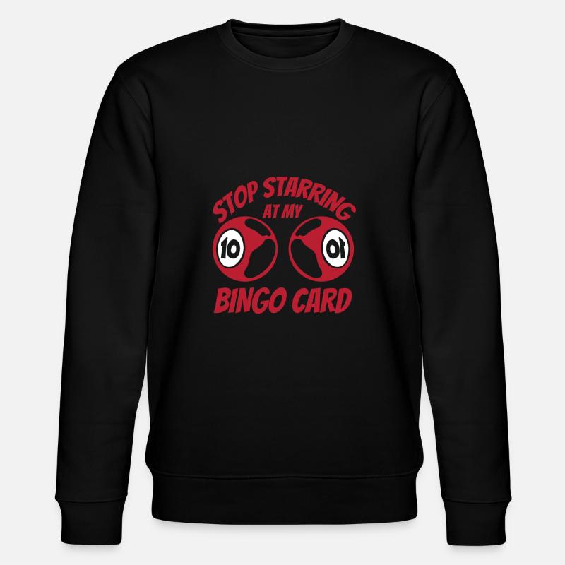Bingo - Stanley/Stella Unisex Bio-Sweatshirt CHANGER  - Schwarz
