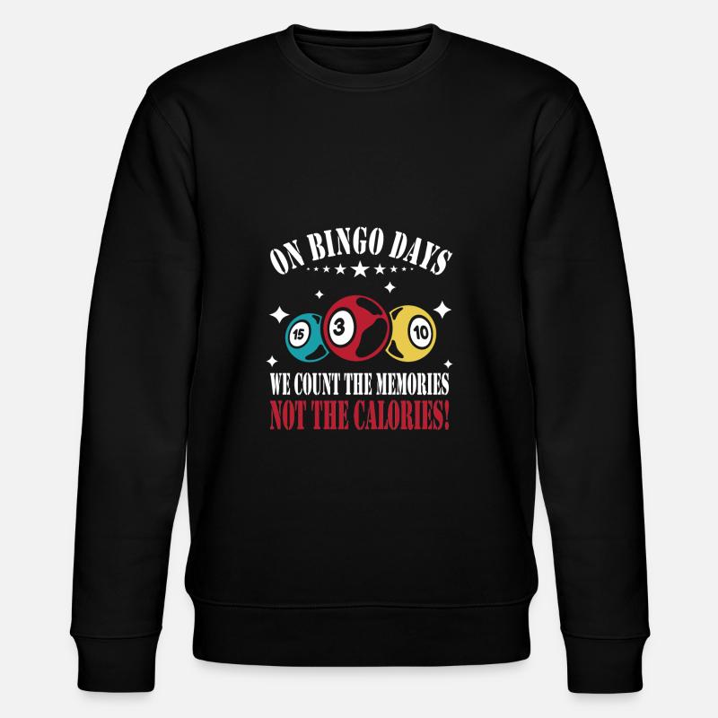 Bingo - Stanley/Stella Unisex Bio-Sweatshirt CHANGER  - Schwarz