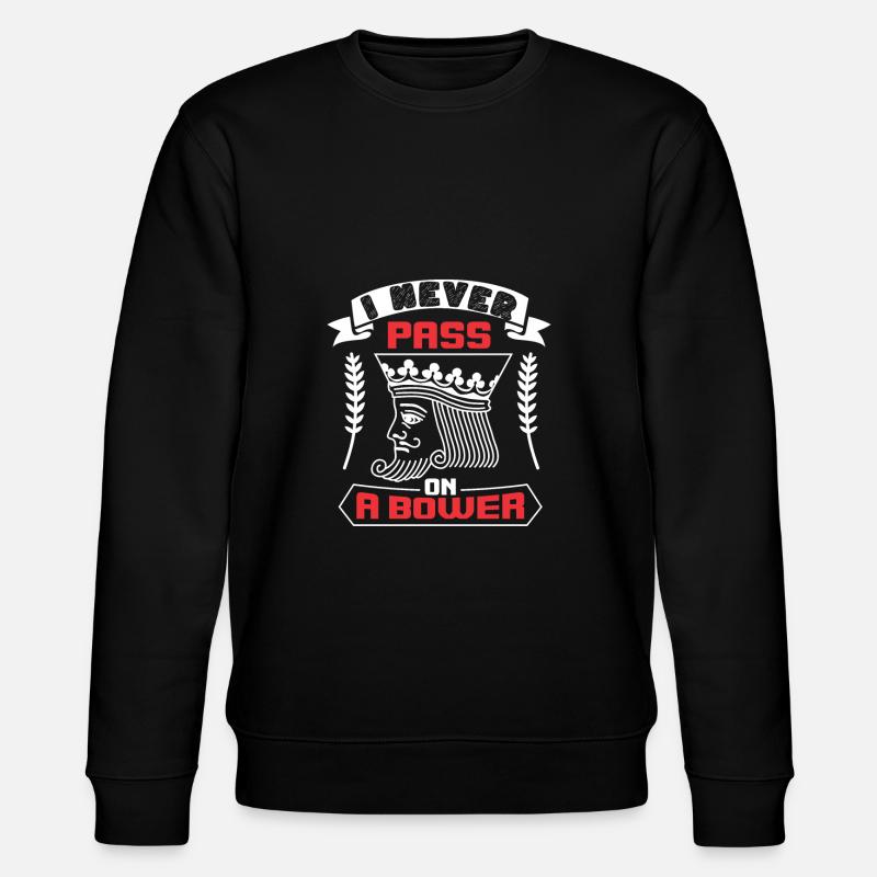 Cribbage - Stanley/Stella Unisex Bio-Sweatshirt CHANGER  - Schwarz