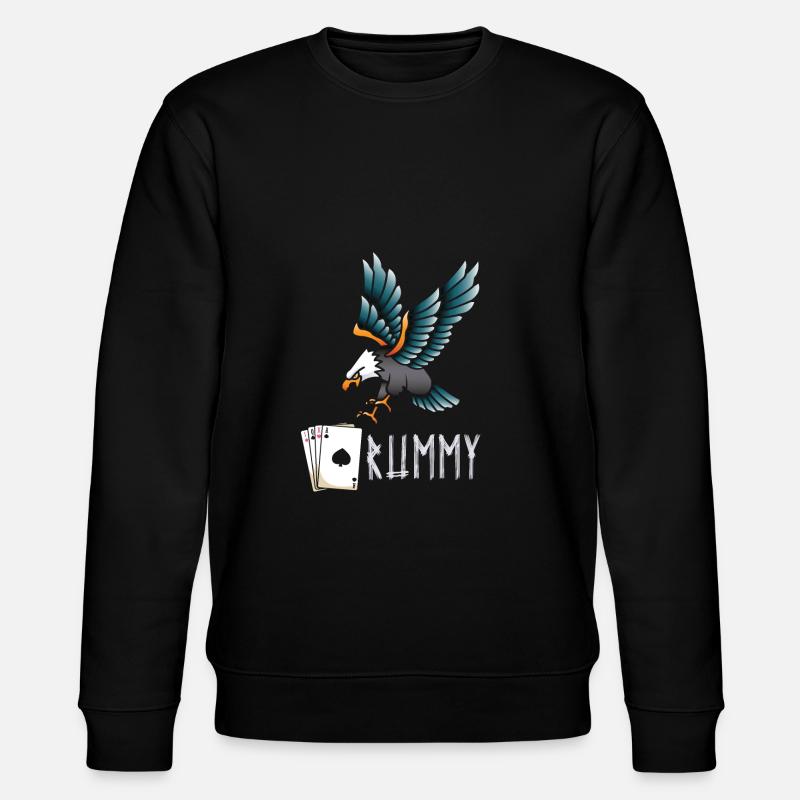 Rummy - Stanley/Stella Unisex Bio-Sweatshirt CHANGER  - Schwarz