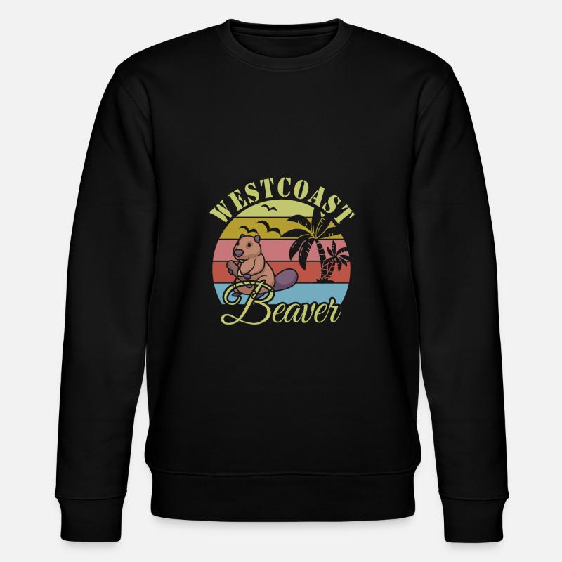Castor - Sweat bio CHANGER Stanley/Stella Unisexe - noir