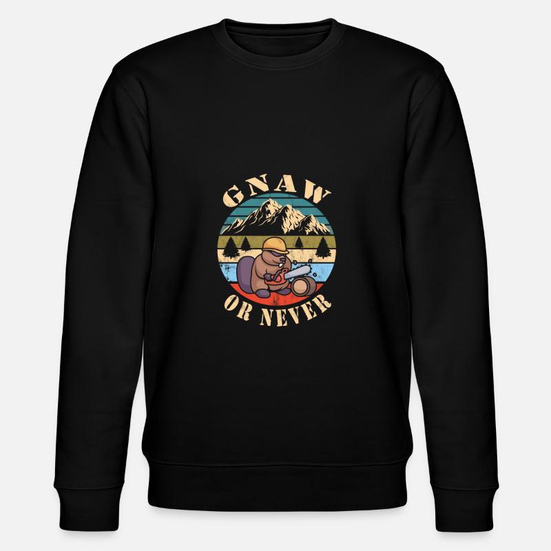 Beaver Nutria - Sweat bio CHANGER Stanley/Stella Unisexe - noir