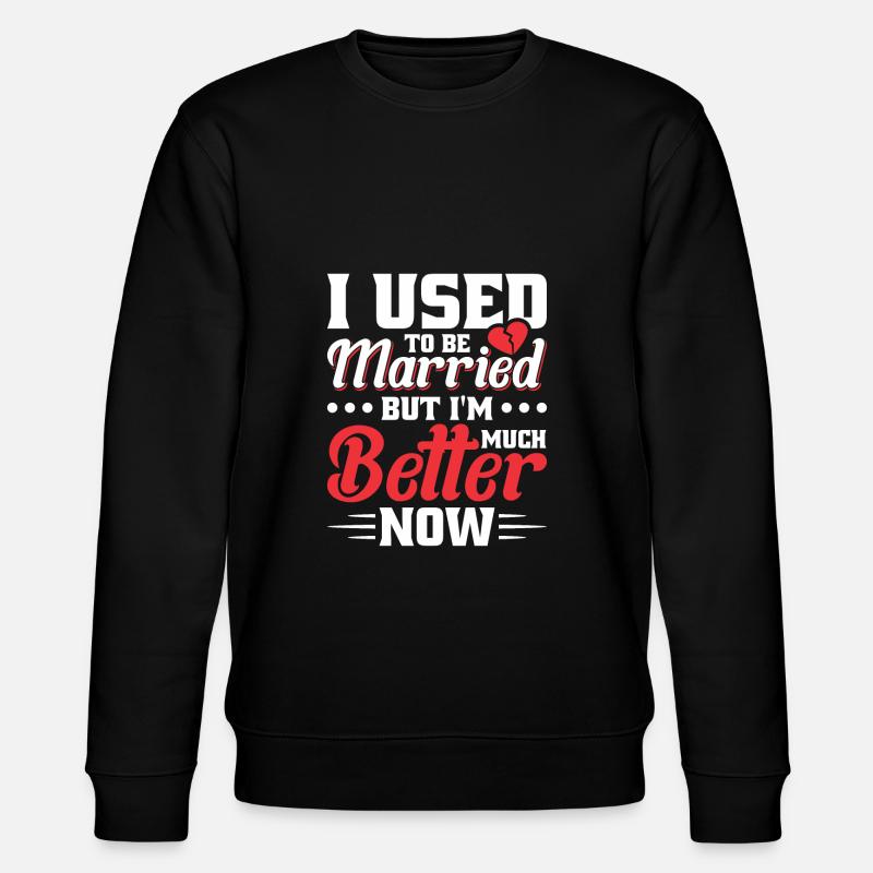 Mariage - Sweat bio CHANGER Stanley/Stella Unisexe - noir
