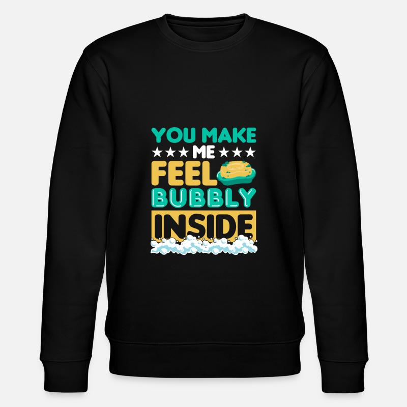 Seife machen - Stanley/Stella Unisex Bio-Sweatshirt CHANGER  - Schwarz